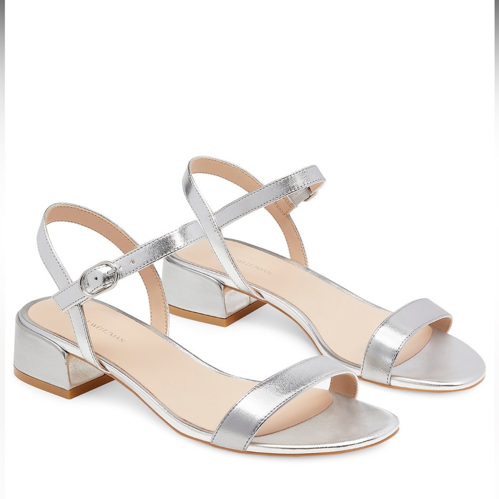 Stuart Weitzman Dancer 35 Block Sandal - NEW